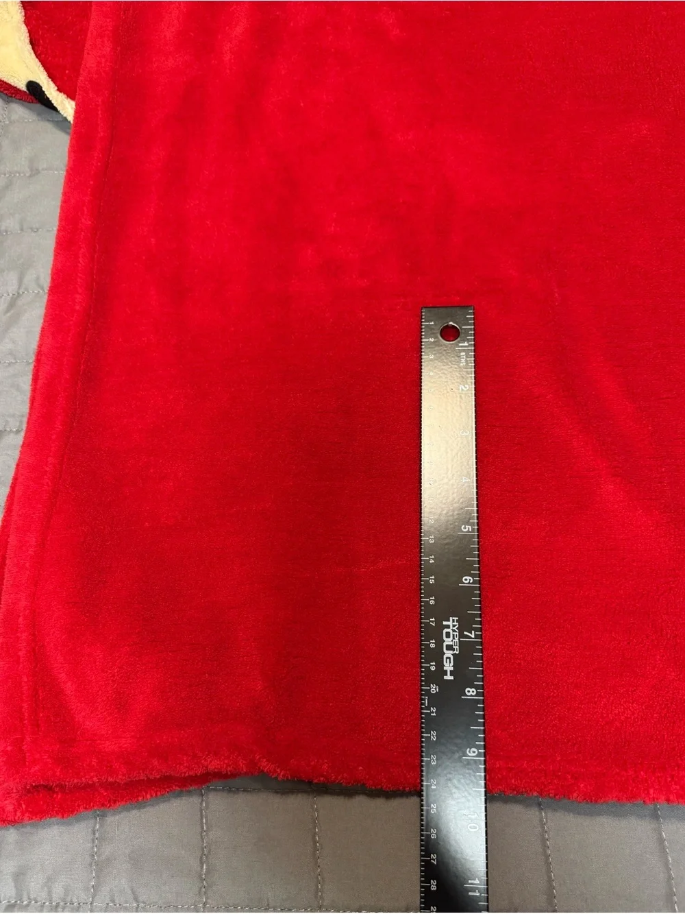 Texas Tech University Raider Red Hooded Throw Blanket 46x36 Mascot Wear 2013 Fan